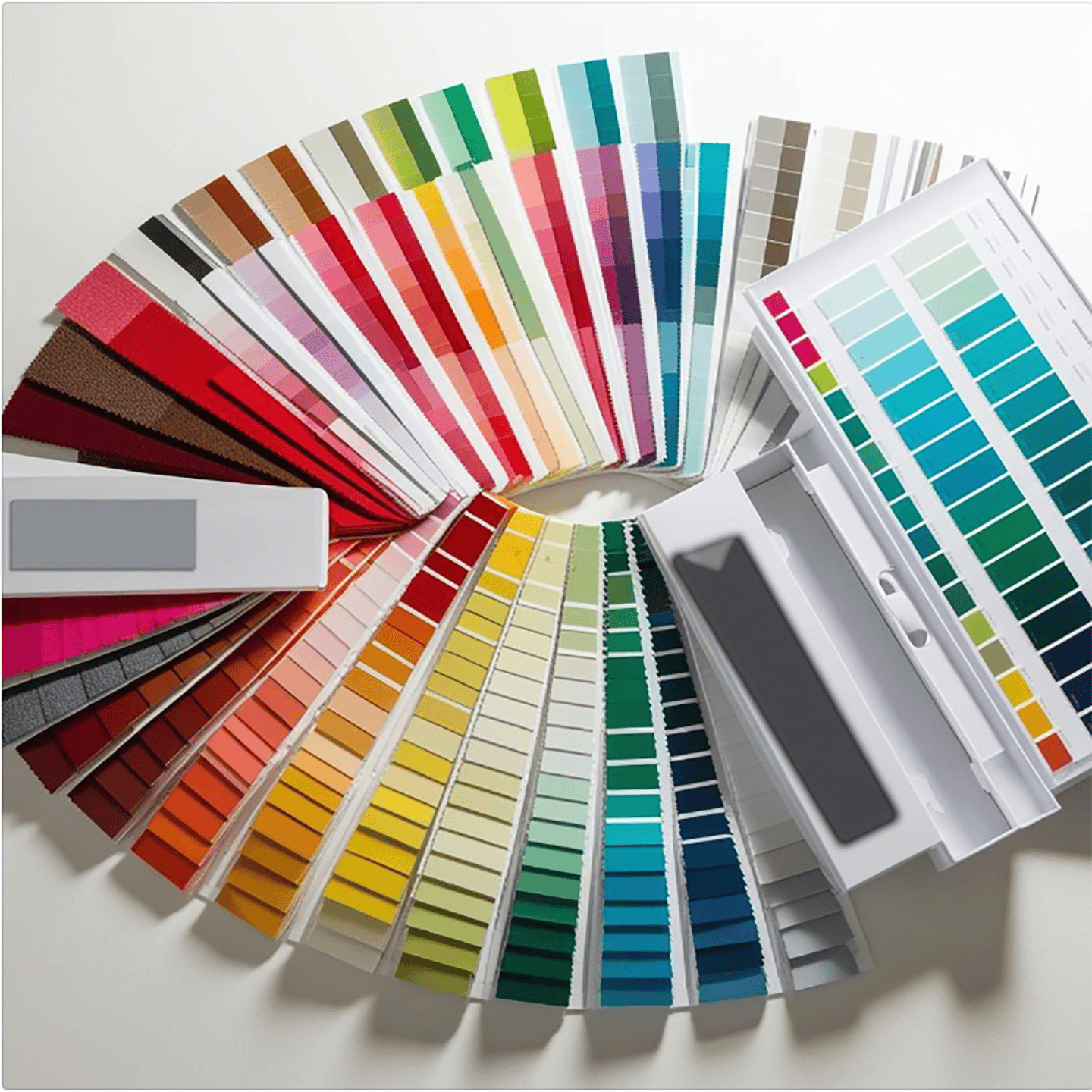 swatch colors for creative design painting