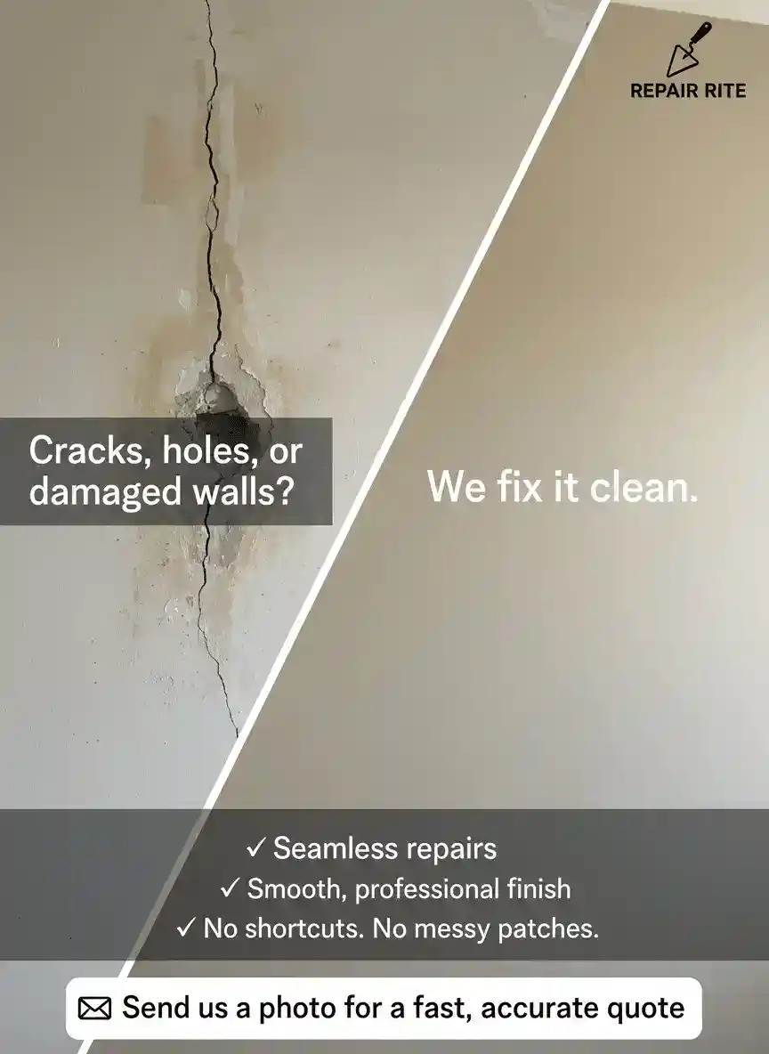 Cracks, stains, holes, or cuts Send photos of the damage now Get a fast quote back