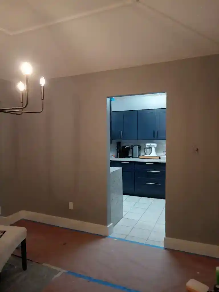 finished ceiling texture